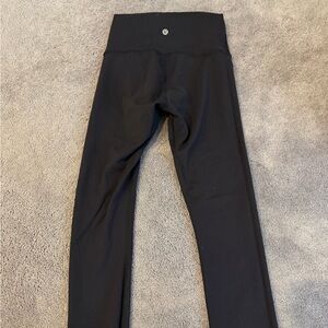 lululemon athletica Wunder Train Crop Black Leggings